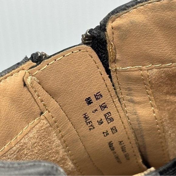 Soul Naturalizer Shoes Womens 8 Haley Wedge Bootie Heel Zip Up Party Night Out - Picture 4 of 7